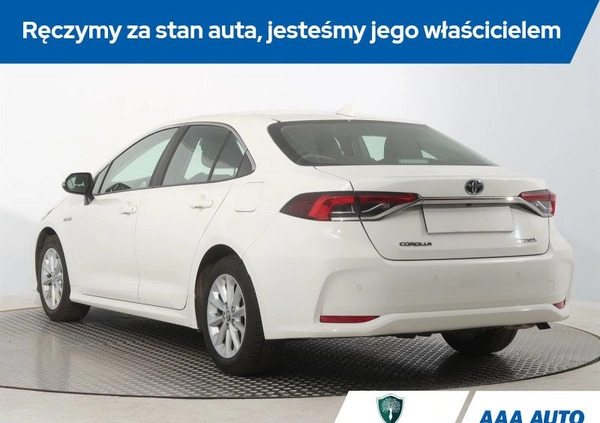 Toyota Corolla cena 84000 przebieg: 75893, rok produkcji 2021 z Ogrodzieniec małe 232